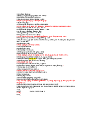 Bài tập trắc nghiệm chương thất nghiệp - Luật kinh tế | Trường đại học Lao động - Xã hội