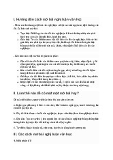 Hướng dẫn cách viết phần mở bài nghị luận văn học