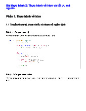 Giải bài tập Môn Kỹ thuật lập trình | Đại học Bách Khoa Hà Nội