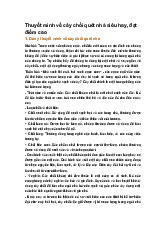 Thuyết minh về cây chổi quét nhà siêu hay, đạt điểm cao