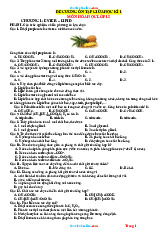 Đề Cương Ôn Tập Giữa HK1 Hóa 12 Kết Nối Tri Thức Cấu Trúc Mới 2024-2025