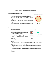 Chương 1: Các nguyên lý thuyết cổ điển về cấu trúc nguyên tử - Cơ sở vật lí | Đại học Sư Phạm Hà Nội