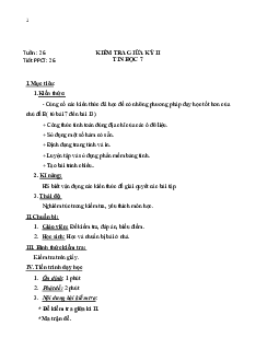 Đề thi giữa học kì 2 môn Tin học 7 năm 2023 - 2024 sách Cánh diều - Đề 1