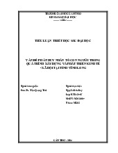 Vấn đề phát huy nhân tố con người trong quá trình xây dựng và phát triển kinh tế - xã hội tại tỉnh Vĩnh Long | Môn Triết học Mác - Lênin - Đại học Cần Thơ