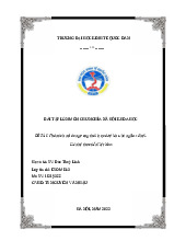 Phân tích nội dung trong thời kì quá độ lên Chủ nghĩa xã hội. Liên hệ thực tiễn Việt Nam | Bài tập lớn môn Chủ nghĩa xã hội Neu