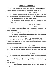 TOP 18 câu hỏi ôn tập tự luận học phần Vật lý đại cương chương 2 | Trường Đại học Phenikaa