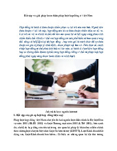 Bất cập và giải pháp hoàn thiện pháp luật hợp đồng ở Việt Nam