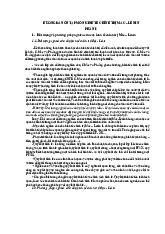 Đề cương môn Tài liệu Triết học - Trường Đại học Sư phạm – Đại học Huế.