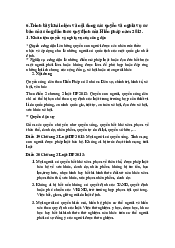 Top 2 câu đề cương ôn tập - Pháp luật đại cương | Trường Đại học Văn hóa Hà Nội