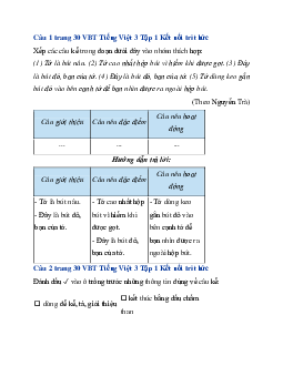 Giải VBT Tiếng Việt 3 trang 30, 31 Bài 14: Cuộc họp của chữ viết | Kết nối tri thức