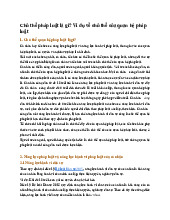 Chủ thể pháp luật là gì? Ví dụ về chủ thể của quan hệ pháp luật