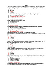 Câu hỏi trắc nghiệm ôn tập môn Triết học Mác - Lênin | Trường đại học Mở Hà Nội