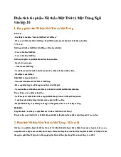 Phân tích tác phẩm Nữ thần Mặt Trời và Mặt Trăng Ngữ văn lớp 10