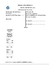 Bài thi học phần: Quản trị chất lượng - Mã đề 2 | Trường Đại học Thương Mại