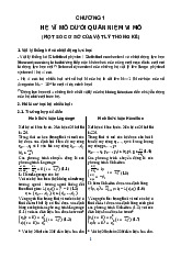 Chương 1: Hệ Vĩ Mô và Cơ Sở Vật Lý Thống Kê | Vật lý thống kê | Trường Đại học Khoa học Tự nhiên, Đại học Quốc gia Hà Nội