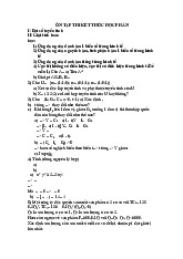 Đề thi kết thúc học phần | Môn đại số tuyến tính