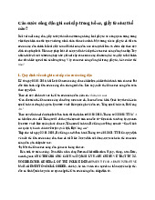 Căn cước công dân ghi nơi cấp trong hồ sơ, giấy tờ như thế nào