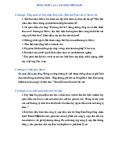 Tổng hợp câu hỏi trên lớp môn Sáp nhập, mua lại và tái cấu trúc doanh nghiệp  | Trường Đại học Kinh tế Thành phố Hồ Chí Minh