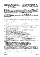 Đề thi thử tốt nghiệp THPT 2025 môn Giáo dục Kinh tế và Pháp luật cụm Sóc Sơn, Mê Linh, Hà Nội