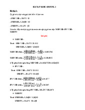 Câu hỏi ôn tập môn Kế toán tài chính | Đại học Quy Nhơn