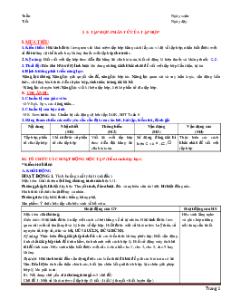 Giáo án Stem số học Toán 6 cả năm 5 hoạt động