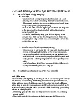Kế Hoạch Hóa Tập Trung Trong Kinh Tế Việt Nam | Tài liệu Lịch Sử Đảng