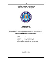 Đề xuất các biện pháp nâng cao lợi nhuận của doanh nghiệp du lịch Hanoitourist | Bài thảo luận kinh tế du lịch