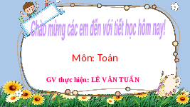 Giáo án điện tử Toán 2 Chương 1 Cánh diều: Bảng cộng (có nhớ) trong phạm vi 20