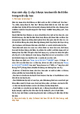 Học sinh cấp 2, cấp 3 được lưu ban tối đa 03 lần trong một cấp học