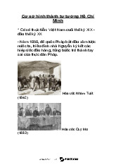 Đề cương môn Tư tưởng Hồ chí minh - Trường Đại học lao động -  xã hội