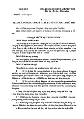 14 LUẬT QUẢN LÝ, SỬ DỤNG VŨ KHÍ, VẬT LIỆU NỔ VÀ CÔNG CỤ HỖ TRỢ | Học viện Hành chính Quốc gia