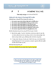 Chứng chỉ Công nghệ thông tin– TT03 | Đại học Sư phạm Hà Nội