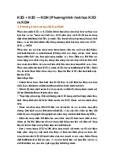 K2O + H2O → KOH | Phương trình hoá học K2O ra KOH