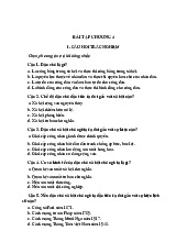 Bài Tập Chương 4 - Giáo Trình về Dân Chủ Xã Hội Chủ Nghĩa. Môn Chủ nghĩa xã hội khoa học (UET) | Trường Đại học Công nghệ, Đại học Quốc gia Hà Nội.
