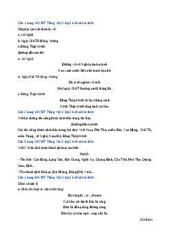 Giải VBT môn Tiếng việt 2 - Bài 26: Trên các miền đất nước | Kết nối tri thức