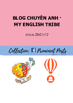 Blog Chuyên Anh - My English Tribe