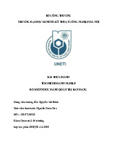 Thực Hành Tìm Hiểu Doanh Nghiệp | Thực hành quản trị bán hàng