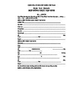 Hợp Đồng Thực Tập Sinh - Mẫu Tham Khảo (HĐTTS)