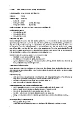 Đề cương môn Nhập môn công nghệ thông tin và truyền thông| Môn Nhập môn công nghệ thông tin và truyền thông| Trường Đại học Bách Khoa Hà Nội