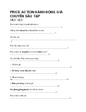 PRICE ACTION HÀNH ĐỘNG GIÁ CHUYÊN SÂU TẬP