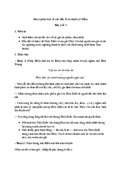 Văn mẫu lớp 11: Phân tích 12 câu thơ đầu bài Trao duyên (15 Mẫu) | Cánh diều