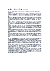 Diễn đàn thảo luận: Sự biến đổi của cơ cấu xã hội và giai cấp ở Việt Nam hiện nay diễn ra theo một số xu hướng chính