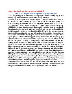 Văn mẫu lớp 6 Kết nối tri thức bài Đóng vai nhân vật người em kể lại truyện Cây khế