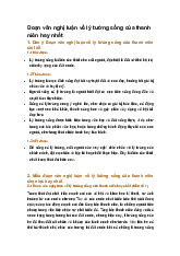 Đoạn văn nghị luận về lý tưởng sống của thanh niên hay nhất