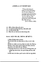 Chương 6. Lý thuyết mẫu và Thống kê mô tả - Xác suất thống kê | Trường Đại học Công nghệ, Đại học Quốc gia Hà Nội