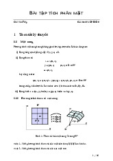 Đề cương môn giải tích 2- Trường Đại học bách khoa - Đại học đà nẵng.