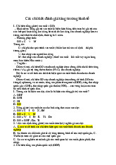 KTPT 3 - Các chỉ tiêu đánh giá tăng trưởng kinh tế