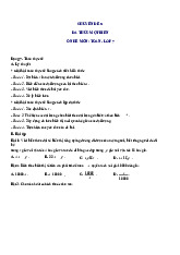 Dạng bài toán thực tế - Ôn hè Toán 7 lên 8