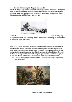 Đề cương ôn tập giữa kì lịch sử Đảng