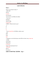 Trắc nghiệm có đáp án - Lịch sử đảng | Đại học Công nghệ Giao thông vận tải